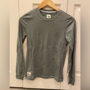 Tracksmith Harrier Long Sleeve, Sage Green, XS
